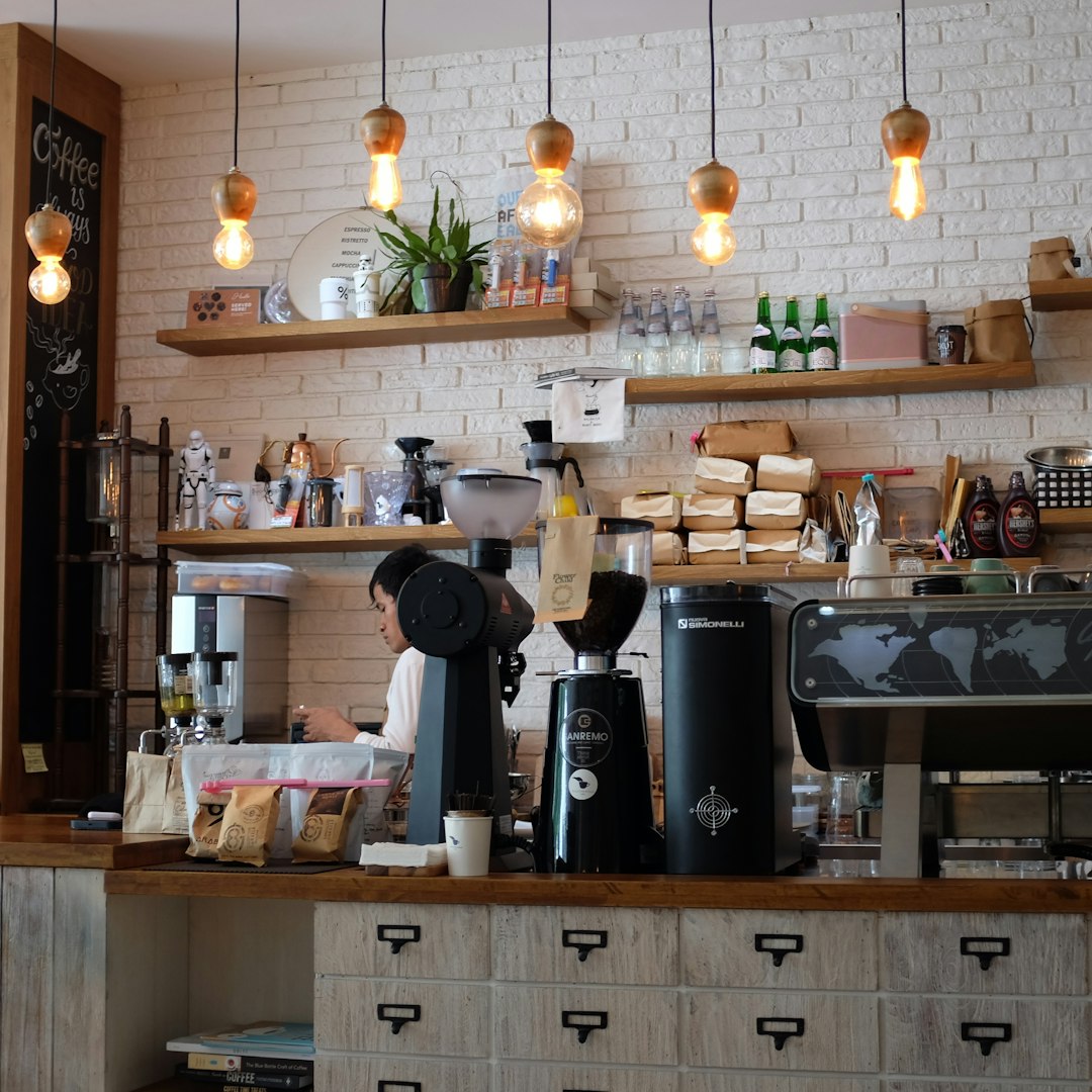 Inside Cafetal coffee shop